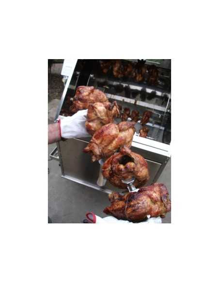 NAsador de mostrador - Asador Bresciano - .4 varillas - Cm 93 x 50 x 100 h