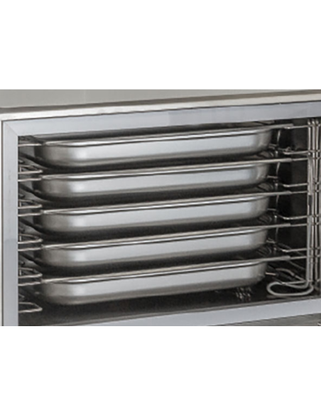 Enfriador rápido 10 bandejas GN1/1 o EN 60x40 - cm 79 x 90 x 153,5h