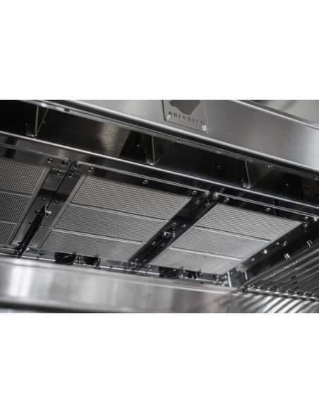 Cuadrícula infrarroja - A gas - cm 104.5 x 74.66 x 71.59 h