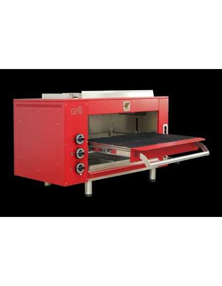 Cuadrícula infrarroja - A gas - cm 104.5 x 74.66 x 71.59 h