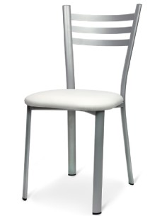 Sedia - Struttura in tubolare ellittico verniciato con...