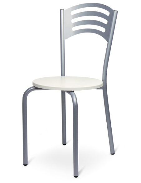 Chair - Structure in tubular painted with epoxy powders - cm 40 x 46 x 87 h