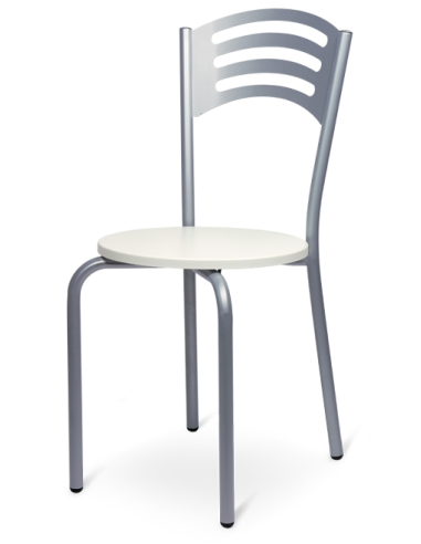 Silla - Estructura en tubular pintado con...