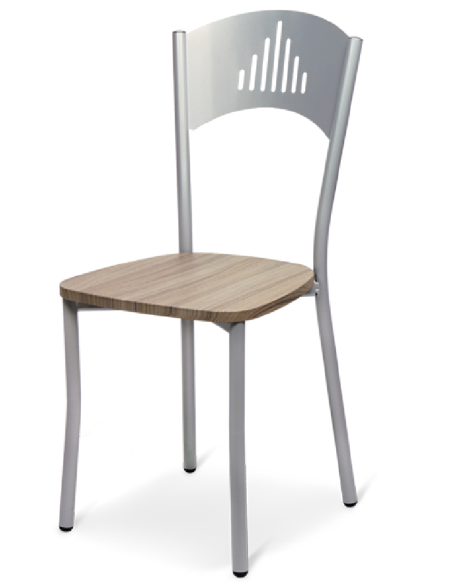 Silla - Estructura en tubular pintado con polvos epoxi - cm 40 x 46 x 87 h