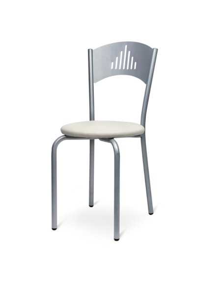 Silla - Estructura en tubular pintado con polvos epoxi - cm 40 x 44 x 87 h