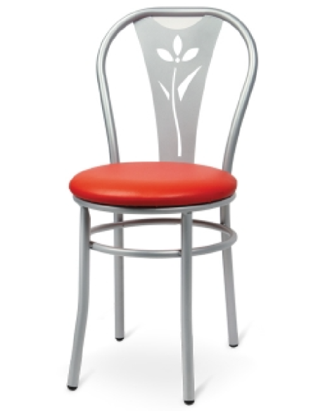 Silla - Estructura en tubular pintado con polvos epoxi - cm 42 x 42 x 88 h