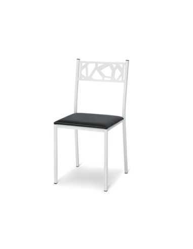 Silla - Estructura en tubular pintado con polvos epoxi - cm 44 x 43 x 86 h