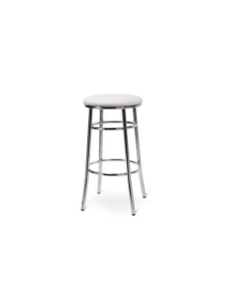 Stool - Structure in tubular painted with epoxy powders - cm 40 x 40 x 72 h