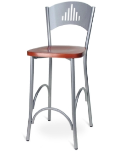 Stool - Structure in tubular painted with epoxy powders -...