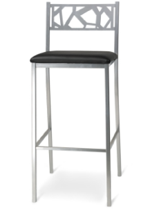 Stool - Structure in tubular painted with epoxy powders -...