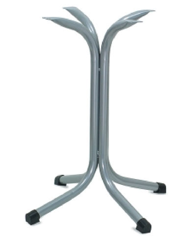 Base per tavoli - Struttura tubolare tondo verniciato - Altezza 76 cm