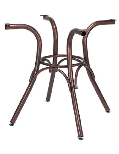 Base per tavoli - Struttura tubolare tondo verniciato - Altezza 78 cm