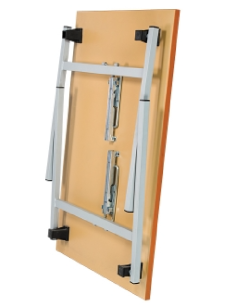 Table base - Foldable - Painted square tubular structure...