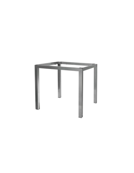 Base de mesa - Estructura tubular cuadrada pintada - Altura 78 cm