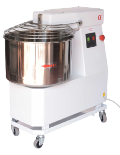 Spiral mixer - Capacity 6 kg / 8 lt - Monophase - cm 46 x...