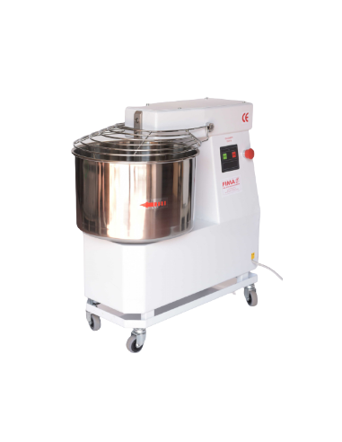 Spiral mixer - Capacity 40 kg / 40 lt - Two...
