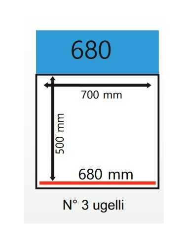 Vacuum Bell - Carrito - Barra de soldadura 680...