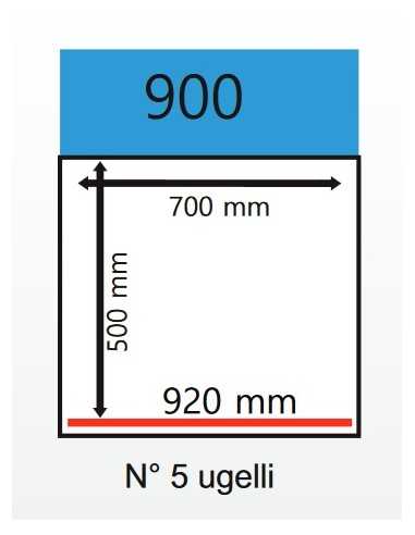 Vacuum Bell - Cart - Welding bar 920 mm - cm...