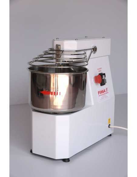 Spiral mixer - Capacity 60 kg / 78 lt - Monophase - cm 97 x 58 x 106 h