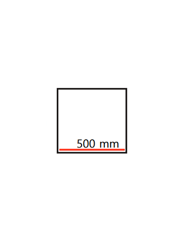 Ventilador de campana - 500 mm de soldadura bar...