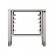 Mesa fija - Acciaio inox AISI 430 - Suministros para bandejas 5/7/11 - Tamaño cm 73 x 60 x 77h