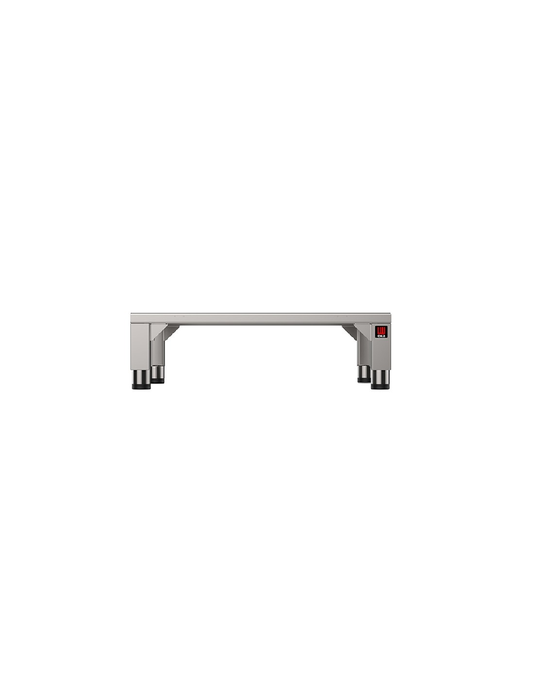 Mesa fija - Acciaio inox AISI 430 - Suministros para bandejas 5/7/11 - Tamaño cm 73 x 60 x 22h