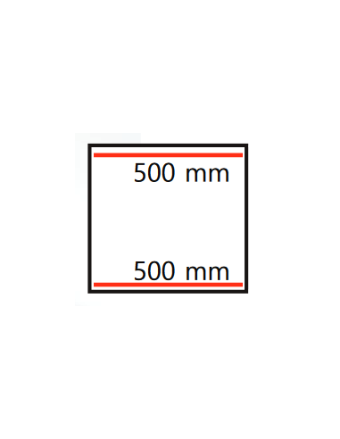 Vacuum Bell - Welding bar 500 mm x 2 - cm 60 x...