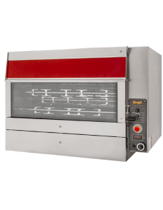 Girarrosto planetario a gas - N. 72 polli - N. 12 + 6...