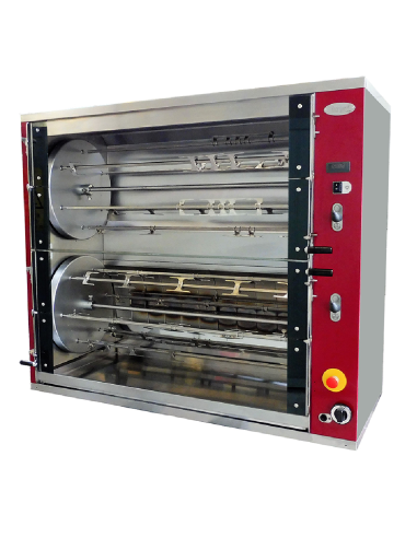 Roast planetario - Gas - N. 48 pollos - N. 6+6...