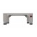 Fixed table - Acciaio inox AISI 430 - For overlapping furnaces - Dimensions cm 50 x 55.6 x22h