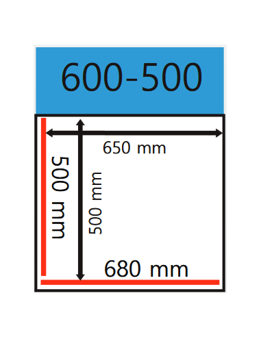 Vacuum Bell - Carrito - Barra de soldadura 680...