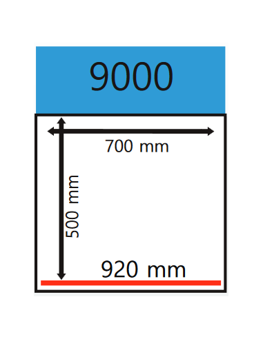 Vacuo Bell - Trolley - Rejas de soldadura 920...