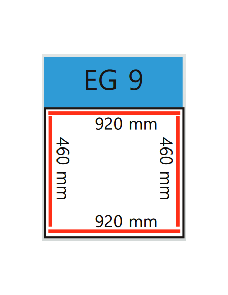 Sottovuoto campana - Barre saldanti 2 x 460 mm + 2 x 920 mm - cm 106 x 68.7 x 91h