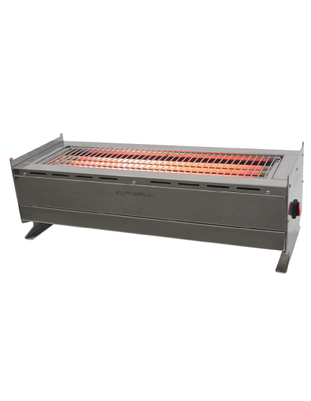 Electric grill ideal for cooking skewers and roasts - cm 83.5 x 24.5 x 20.2 h