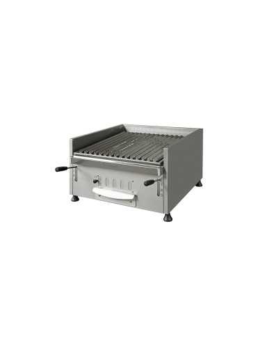 Griglia a carbonella - Griglia inox - cm 66 x...