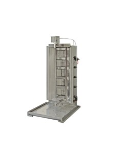 Gyros/gas kebab - N. 5 quemadores - cm 58.9 x 75 x 129.4 h 2