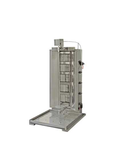 Gyros/kebab a gas - N. 5 bruciatori - cm 58.9 x 75 x 129.4 h