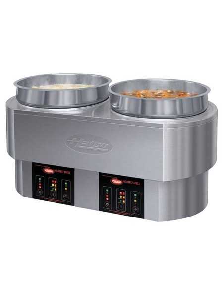 Plato de caza - Capacidad lt 10 + 10 - cm 63 x 33 x 35.5 h