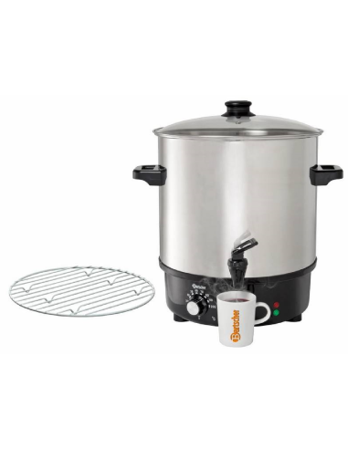 Heater pot - Capacity lt 25 - cm 45 Ø x 47 h