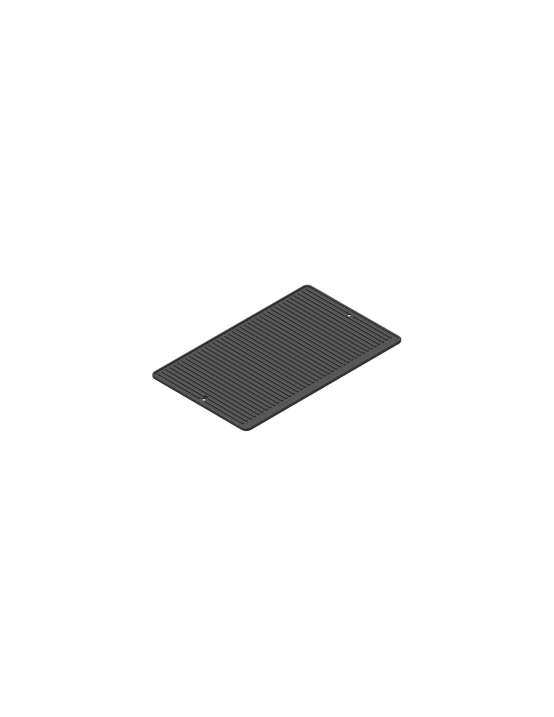 Placa rayada de aluminio con recubrimiento GN 1/1 - cm 53 x 32.5 x 2 h