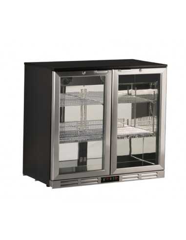Refrigerated back counter display – 2 doors –...