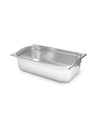 Container - Stainless steel - Gastronorm 1/1 - Handles