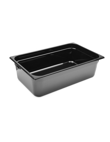 Container - Gastronorm 1/1 - Black polycarbonate - Capacity various - mm 530 x 325