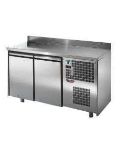 Refrigerated table - N. 2 doors - Alzatina - Cm 146 x 60...