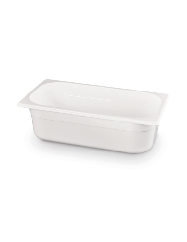Container - Gastronorm 1/3 - White polycarbonate - Capacity various - mm 325 x 176