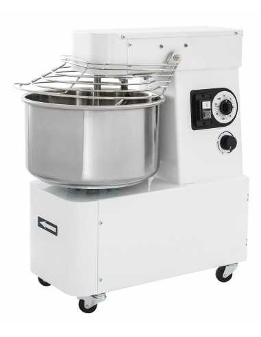 Spiral mixer - Speed changer - Capacity Kg 12 /lt16 - cm 38.5 x 67 x 72.5 h