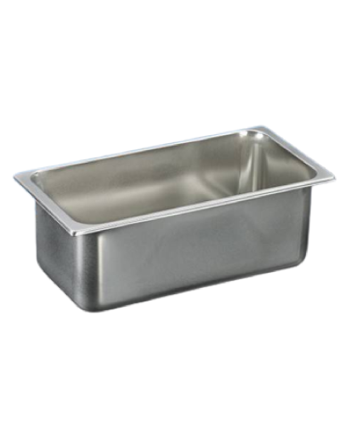 Contenitore - Acciaio inox - Dimensioni cm 33 x 16.5