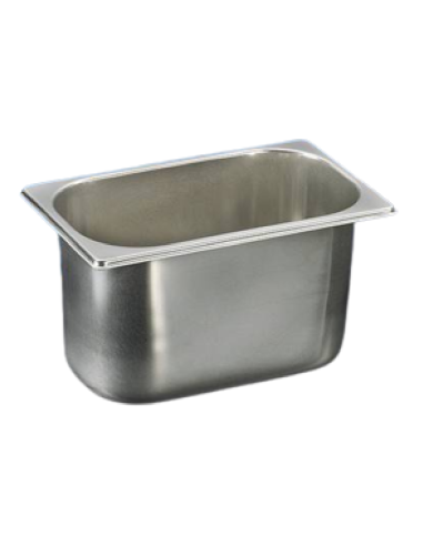 Contenitore - Acciaio inox - Dimensioni cm 26.5 x 16