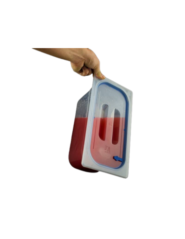 Cover GN 1/3 - Polypropylene - Airtight closure