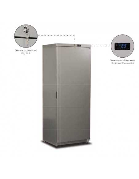 Refrigerated cabinet for Beverages and fresh products - Capacity Lt 510 - cm 77.5 x 78 x 188.6 h